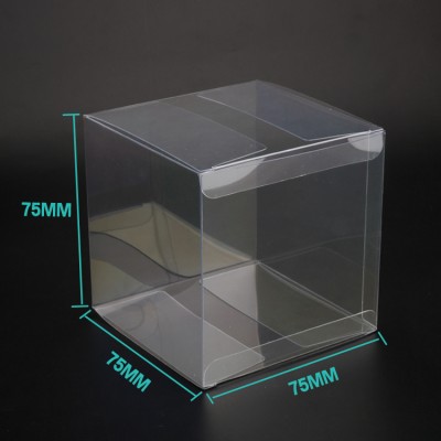 Wholesale Accept Custom Transparent  PVC PET Plastic Acetate Cake Gift Box