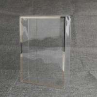 Customized Printing Cosmetic Transparent PVC PET PP Plastic Acetate Packaging for gift products