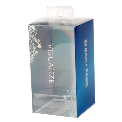 Wholesale clear plastic package gift box custom plastic transparent acetate packaging boxes