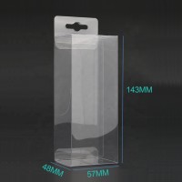 Transparent Biodegradable PET Display Packaging Folding Box Clear PVC PET Plastic Packaging Box