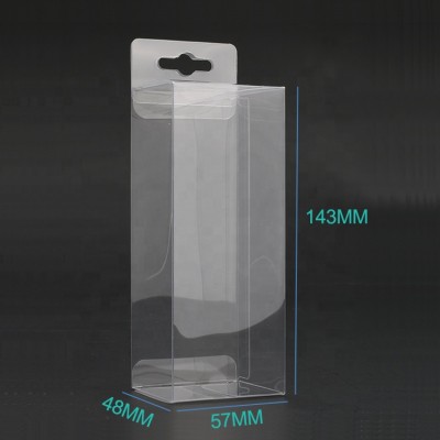 Hot Selling Custom CMYK Logo Printing Transparent  Plastic Boxes, Plastic Packaging Box Clear PET PVC Box