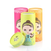 winding belt candle biodegradable cardboard Bronzing Hot silver UV making core box paper tube packaging