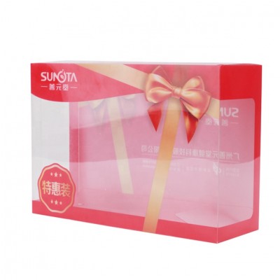 Clear Plastic Packaging Transparent PET Gift Boxes For Makeup